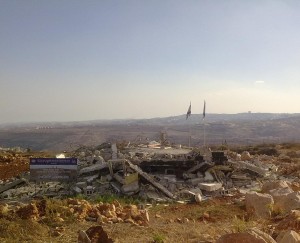 בית קבע שכבר נהרס במגרון ע"י נתניהו